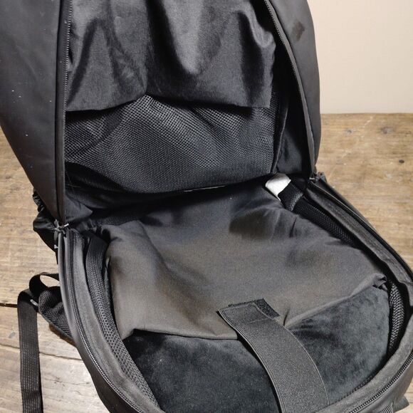 Rivian Backpack Laptop Padded Pockets Adjustable Straps Gray Black *READ - Picture 8 of 13